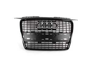 ES#6351 - 8P4853651AVMZ - Blackout Grille Assembly - Direct bolt on all black grille for your A3 - Genuine Volkswagen Audi - Audi