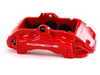 ES#1896 - B5S4S4BBKRXS -  Front Big Brake Kit - Stage 4 - 2-Piece Cross Drilled & Slotted Rotors (352x32) - Featuring red 6 piston Porsche Cayenne calipers - ECS - Audi