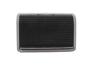 ES#87543 - 51168268341 - E46 Rear Ashtray - Gray/Chrome - Black and gray rear ashtray assembly with chrome trim - Genuine BMW - BMW