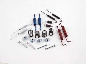 ES#1258 - 1H0698329 - Shoe Hardware Kit - Only for cars with brake drums - Carlson - Volkswagen