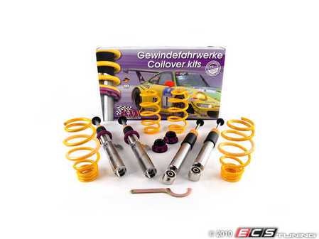 ES#2102367 - 35210039 - KW V3 Series Coilover Kit - Double Adjustable Dampening - The ultimate in coilover technology featuring double adjustable dampening - KW Suspension - Audi Volkswagen
