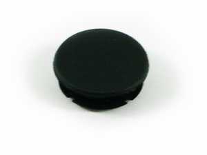 ES#102008 - 51418223097 - Door Handle Trim Screw Cover - Black - Covers the screws that are behind the inner door handle release - Genuine BMW - BMW
