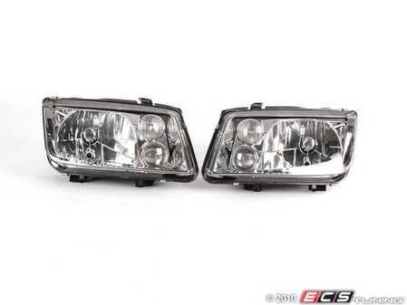 ES#251527 - ZZ1J5998000 - European Headlight Set - Chrome - With fog lights, with clear turn signals - ZiZa - 