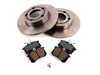 ES#2075211 - 1J0698086 - Rear Brake Service Kit - Including Brembo Rotors & Akebono Brake Pads - Assembled By ECS - Volkswagen