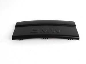 ES#74019 - 51111978089 - License Plate Delete Panel - Embossed with BMW - Genuine BMW - BMW