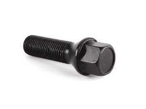 ES#2130052 - C17D40-ZNNITT - Conical Seat Wheel Bolt - 14x1.5x40mm - Priced Each - Black zinc coated wheel bolts made with aftermarket wheels in mind - ECS - Audi BMW Volkswagen Mercedes Benz