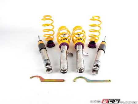 ES#2092335 - 35210040 - KW V3 Series Coilover Kit - Double Adjustable Dampening - The ultimate in coilover technology featuring double adjustable dampening - KW Suspension - Audi Volkswagen