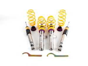 ES#2214956 - 35210040 - KW V3 Series Coilover Kit - The ultimate in coilover technology featuring double adjustable dampening - KW Suspension - Audi Volkswagen
