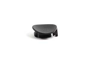 ES#99302 - 51417053792 - Black Door Handle Cover Plug - Right - Covers the mounting hardware for the door handle - Genuine BMW - BMW