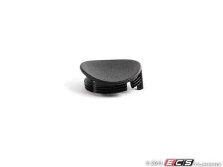 ES#99302 - 51417053792 - Black Door Handle Cover Plug - Right - Covers the mounting hardware for the door handle - Genuine BMW - BMW