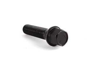 ES#2130053 - C17D50-ZNNITT - Conical Seat Wheel Bolt - 14x1.5x50mm - Priced Each - Black zinc coated wheel bolts made with aftermarket wheels in mind - ECS - 