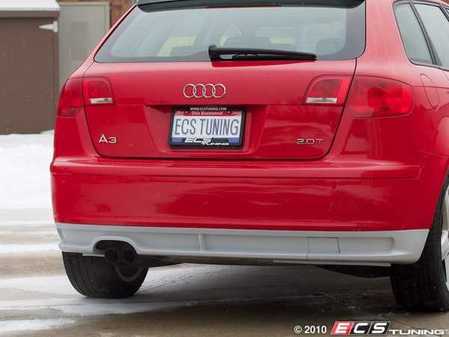 ES#4934 - 8P90716109AX - Audi A3 Rear Diffuser/Valance - Single piece, sport diffuser from Audi Zubehr  - Audi Zubehor - Audi