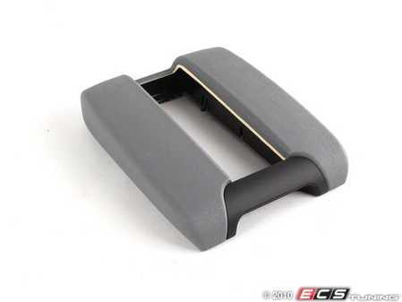 ES#83867 - 51167140698 - Front Split Armrest Lid - Gray Vinyl - Keep your interior looking like new - Genuine BMW - BMW