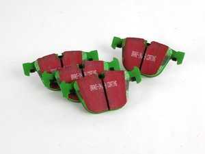 ES#519829 - DP21451 - Rear GreenStuff Performance Brake Pad Set - Designed as a mildly upgraded pad, great for an afternoon of sporty driving. - EBC - BMW