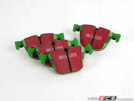 ES#519829 - DP21451 - Rear GreenStuff Performance Brake Pad Set - Designed as a mildly upgraded pad, great for an afternoon of sporty driving. - EBC - BMW