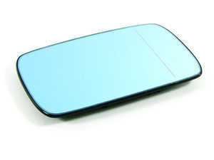 ES#87295 - 51168250438 - Heated European Blind Spot Mirror - Priced Each - Heated split mirror with blue tint. Also called Aspherical mirror glass - Genuine BMW - BMW