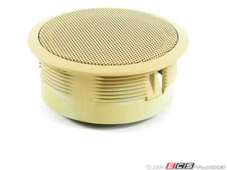 ES#181865 - 65138374750 - HiFi Mid-Range Speaker - Priced Each - Hellbeige/Light Beige. Located in the center of the door panel - Genuine BMW - BMW