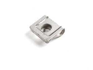 ES#1597683 - 8D0805960 - Speed Nut - Priced Each - Fits silver colored screws with attached washers - Genuine Volkswagen Audi - Audi Volkswagen