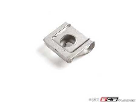 ES#1597683 - 8D0805960 - Speed Nut - Priced Each - Fits silver colored screws with attached washers - Genuine Volkswagen Audi - Audi Volkswagen