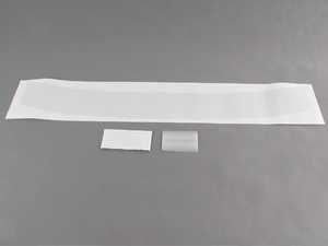 ES#78811 - 51140418312 - MINI Rear Upper Bumper Protection Kit - Clear factory MINI overlay to reduce scuffs - Genuine MINI - MINI