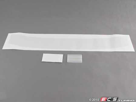 ES#78811 - 51140418312 - MINI Rear Upper Bumper Protection Kit - Clear factory MINI overlay to reduce scuffs - Genuine MINI - MINI