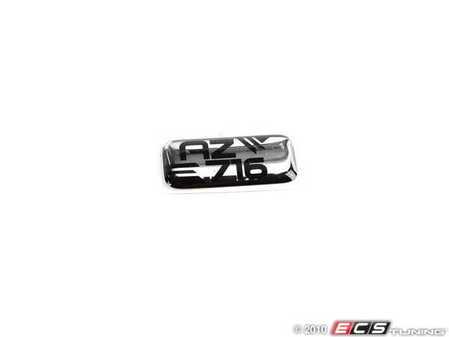 ES#4430036 - az716-rep - Replacement Alzor "M" Sticker - Priced Each - Replacement "M" style sticker for Alzor Style 716 wheels - Alzor - 