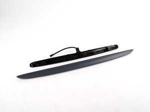 ES#78261 - 51137170967 - Trunk Lid Trim/Handle - With Key Button - Primed. The trim panel that is located above the license plate - Genuine BMW - BMW