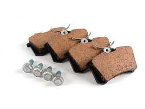 ES#3182673 - 6C0698451 - Rear Brake Pad Set - Restore the stopping power in your vehicle - Genuine Volkswagen Audi - Audi Volkswagen