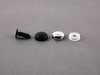 ES#6869 - zvw355999 - Front Plate Hole Plug Kit - (NO LONGER AVAILABLE) - Don't like the holes in your front bumper from license plate mounting, here is the solution - Genuine Volkswagen Audi - 