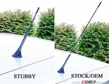 ES#251689 - VT1A0021 - Stubby Whip Antenna - OEM style whip antenna - ECS - Audi Volkswagen