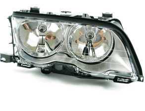 ES#172726 - 63126908221 - Titanium Edition Halogen Headlight - Left - Featuring a silver tint from the Titanium package - Genuine BMW - BMW
