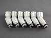 ES#5071 - FI36-6-KIT - 360cc Injectors & Fuel Rail Spacer Kit - Includes 6 injectors with billet spacers & hardware for installation - Assembled By ECS - Audi