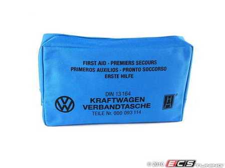 ES#1906079 - 000093114 - First Aid Kit (NLA) - (NO LONGER AVAILABLE) - Great kit for to carry around in case of emergencies - Genuine Volkswagen Audi - 