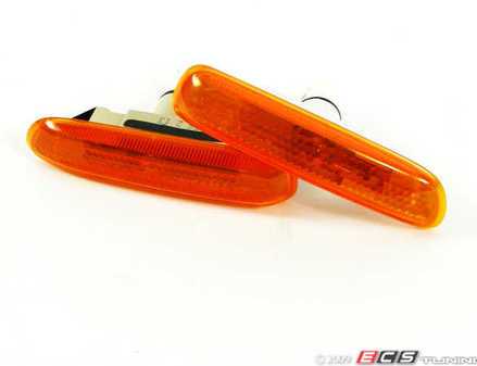 ES#251758 - 63138370719/720 - Amber Fender Side Marker Set - (NO LONGER AVAILABLE) - Replacements for your weather faded fender side markers - Magneti Marelli - 