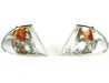 ES#251832 - 63136902770/769 - Clear Turn Signal Assembly - Pair - Direct replacements for the stock amber corner lights - Magneti Marelli - BMW