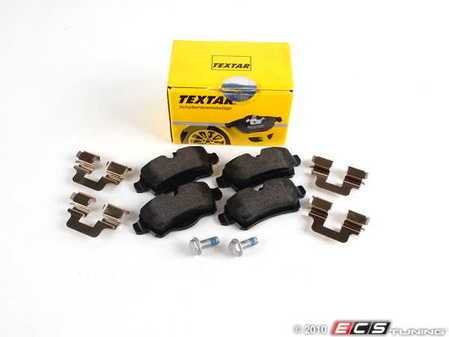 ES#2008204 - 34216778327 - Brake Pad Set - Rear - Restore the stopping power in your MINI. With Shims. - Textar - MINI