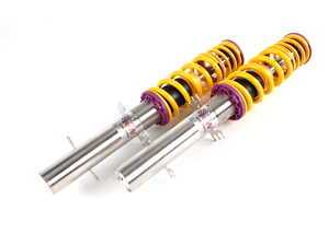 ES#2092255 - 15280081 - KW V2 Series Coilover Kit - Adjustable Damping - Variant 2 coilovers offer sport handling with adjustable rebound dampening - KW Suspension - Audi Volkswagen