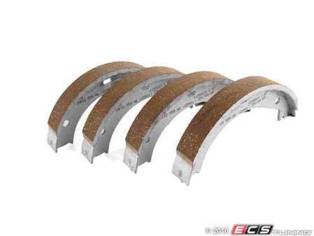 ES#62473 - 34416761294 - Parking Brake Shoe Set - Recommend inspection at every rear brake service  - Genuine BMW - BMW