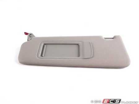 ES#82633 - 51166981697 - Gray Sun Visor - Left - Fabric - Genuine BMW - BMW