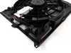 ES#1831968 - 17117561757 - Auxiliary Puller Fan Assembly - Cooling fan that is mounted behind the radiator - ACM - BMW