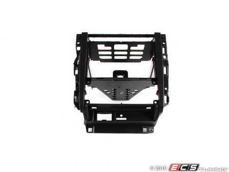 ES#311608 - 1J1858069M2AQ - Radio Trim Cage - Black - (NO LONGER AVAILABLE) - The dash insert that the radio slides into and surrounds the radio - Genuine Volkswagen Audi - 