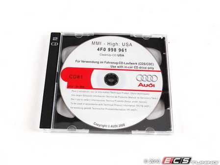 ES#393667 - 4F0998961 - Update CD For Audi MMI System - Give your vehicle the newest software update from Audi - Genuine Volkswagen Audi - 