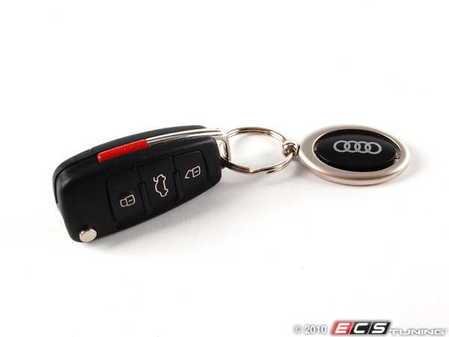 ES#2956437 - ACMAHK648 - Spinner Key Holder - (NO LONGER AVAILABLE) - Metal and Matte Black Key Holder. - Genuine Volkswagen Audi - 