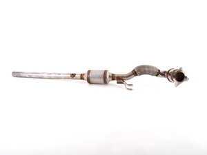 ES#2158092 - 3C0254505X - Downpipe With Catalytic Converter - Price includes a $120 refundable core charge - Genuine Volkswagen Audi - Volkswagen