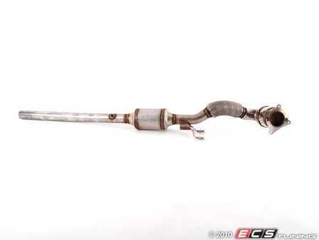 ES#2158092 - 3C0254505X - Downpipe With Catalytic Converter - Price includes a $120 refundable core charge - Genuine Volkswagen Audi - Volkswagen