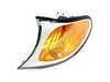 ES#11249 - 63136915383 - Front Turn Signal Assembly - Left - Clear ring around a amber center side marker - Genuine BMW - BMW