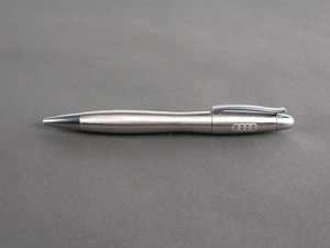 ES#2143066 - AHW749 - Brushed Silver Twist-Action Ballpoint - (NO LONGER AVAILABLE) - High quality writing instruments. - Audi Collection - 