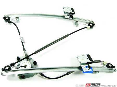 ES#2162586 - 1J4837461F - Power Window Regulator - Front Left - Does not include window motor or metal mounting surface - Meyle - Volkswagen