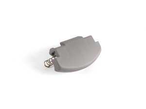 ES#3761 - 3B08684457DE - Armrest Lid Release Button - Flannel Grey - (NO LONGER AVAILABLE) - Common replacement part for all those button problems - Genuine Volkswagen Audi - 