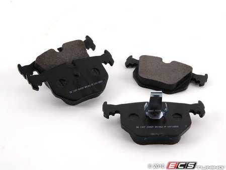 ES#8060 - D1397D - Rear Deluxe Brake Pad Set - (NO LONGER AVAILABLE) - Organic compound provides outstanding stopping power with very low fade - PBR - 